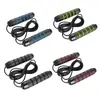 Cuerda de Saltar de Alambre de Acero con Diseño de Doble Soporte de Peso, Cuerda de Alambre de Acero Resistente al Desgaste, Cuerda de Saltar para Ejercicio de Fitness y Moldeado Corporal, Suministro del Fabricante, Personalizable