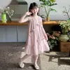 Vestido de Algodón, Vestido de Tirantes, Vestido para Niña, Nuevo Vestido de Verano para Niños 2025, Conjunto de Verano, Vestido de Princesa para Niña, Niños Mayores