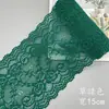 (Recomendado) Renda Macia Elástica de 15cm, Lingerie Sexy Colorida, Tecido de Renda, Bainha Alargada