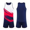Conjunto de Ropa Deportiva para Atletismo, Chaleco de Entrenamiento para Correr para Estudiantes Deportistas, Ropa Transpirable para Hombres y Mujeres para Maratón con Estampado