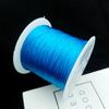 Círculo Pequeño Hilo de Seda de Nylon con Borla Hilo de Color Trenzado Línea de Pulsera Línea de Collar Cableado DIY Línea de Cuentas Línea de Hilo para Pulsera