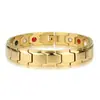 Moda Transfronteriza para Parejas Europea y Americana Pulsera de Acero de Titanio para Hombres y Mujeres Pulsera Magnética Desmontable Pulsera de Moda Personalizada de Acero Inoxidable