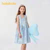 [Mismo Estilo que en el Centro Comercial] Vestido Balabala para Niñas Vestido Infantil 2025 Nuevo Verano Sin Mangas de Tirantes