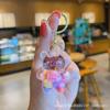 Llavero de Oso Pintado al Óleo Colgante de Campana para Aliviar el Estrés Regalo Venta Directa de Fábrica Mismo Estilo que Xiaohongshu Regalo Lindo y Divertido