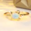 Anéis Rongxing Infantis de Animais Estilo Ilha Fresca Versátil Joias Diárias para Meninas