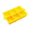 Bandeja de Hielo en Bloques de Construcción Grado Alimenticio DIY Molde de Chocolate Creativo Bloques de Construcción Lego Bandeja de Hielo de Silicona Fabricación de Hielo