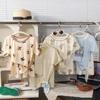 Pijama Infantil de Lyocell para Bebé Verano Nuevo Traje de Ropa para el Hogar Antibacteriano Tencel Ropa para Aire Acondicionado para Niños y Niñas