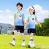 Uniformes de Jardín de Infancia, Uniformes Escolares, Estudiantes de Primaria, Juegos Deportivos de Primer Grado, Uniformes de Clase para Niños, Ropa de Verano de Manga Corta para Graduación de Niños