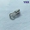 Cremallera Ykk No. Cremallera de 3 Dientes Metálicos con Deslizador de Bloqueo Automático para Bolsas, Bolsillos y Ropa, con Deslizador Antideslizante
