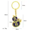 Chaveiro Pingente Ano do Cavalo Personalizado para Ganhar Dinheiro Imediatamente Chaveiro de Presente Multifuncional Divertido Pingente Comemorativo Souvenir