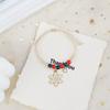 Nuevo Pulsera Navideña Más Vendida Femenina Popular Europea y Americana Papá Noel Pareja Novia Pulsera Joyería Transfronteriza