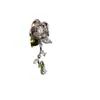 Shimai "Jardín de Rosas" Nuevos Aretes de Borla de Corazón de Rosa Chinoiserie Nicho Aretes Exquisitos Joyería de Mano