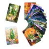 36/72 Cartas Oráculo de Ilustración de Personajes Mágicos Misteriosos, Nuevo Modelo Transfronterizo, Todo en Inglés, Cartas Guía de Sanación Emocional