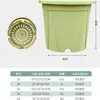 Vasos para Varanda com Controle de Raízes Verdes para Jardinagem, Cultivo de Flores e Cultivo de Mudas, Espessados, Respiráveis, Permeáveis à Água Vasos de Plástico para Flores para Estacas de Rosa e Clematis