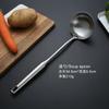 Directo de fábrica traje de utensilios de cocina de acero inoxidable 304 espátula pala para freír cuchara de sopa colador cuchara para arroz polvo utensilios de cocina para carne más logo