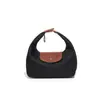 Nueva Bolsa de Lonchera de Nylon para Llevar en la Mano, Simple, Moderna, Bolso Casual Tipo Dumpling, Bolso Cruzado Impermeable para Hombro, Bolso con Tapa Superior, Práctico