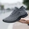 23 Pares de Meias em Estoque Primavera e Verão Tendência Transfronteiriça Respiráveis Tênis de Corrida Leves Malha Verão Tamanho Grande Calçados Esportivos Tamanho 46 Dropshipping