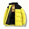 Chaqueta acolchada de algodón engrosado para hombres y mujeres, nuevo diseño de moda con bloques de color para el invierno 2026, prenda exterior a prueba de viento e impermeable, abrigo acolchado extragrande