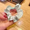 Elásticos de Cabelo Pequenos Xadrez com Babados, Elásticos de Cabelo de Alta Elasticidade, Acessórios de Cabelo no Atacado
