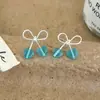 Pendientes de Diseño Fresco, Dulce y Lindo de Verano, Simples y Modernos, Versátiles para el Día a Día, Pendientes de Alta Gama para Mujer