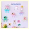 Prateleira de Parede para Decoração de Quarto Feminino, Sem Furos Rosa Estilo Japonês Rack de Armazenamento de Parede Bow Soft Girl