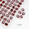 Cristal Dongzhou 8*6 Rectangular Octagonal Diamante Destello Cristal K9 de Alta Calidad Accesorios para Joyería Collar Bolsa Decoración para Uñas