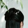 Grampo de cabelo antigo atacado estilo nacional chinês Xiaomei Flower Branch 925 grampo de cabelo de prata Hanfu cheongsam grampo de cabelo antigo para cabeça