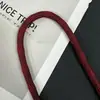 Corda trançada personalizada de 8mm 150cm corda única 97 cores em estoque Corda de poliéster para DIY feita à mão Cordão anti-perda resistente ao desgaste