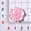 Clip para el pelo de girasol y margarita irregular translúcido Pegatina para Crocs, teléfono, botella de agua, coche, escritorio al por mayor