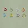 Anel Aberto Colorido Anel de Conexão Material Industrial Pulseira de Ferro Colar Anel de Conexão Ferragem Anel de Ferro Anel Pequeno Ponto Atacado