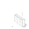 Gabinete Almacenamiento Gabinete Estantería Estante de Almacenamiento Librero de Pie Gabinete de Almacenamiento para el Hogar Estante por Niveles Gabinete de Ocho Compartimentos Gabinete Bajo Gabinete de Rejilla