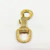 Promoción del Fabricante Llavero de Aleación de Zinc para Pareja Llavero de Diamante de Gama Alta Llavero de Mariposa Imitación Oro