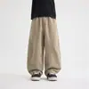 La nueva ropa infantil de Haima para niños, pantalones largos de otoño 2026, pantalones casuales de algodón puro, pantalones holgados de pierna curva, moda otoñal moderna