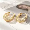 Novos brincos de prata vazados estampados, os mais vendidos na Europa e América, brincos de prata de estilo vintage artístico, brincos da moda para o dia a dia