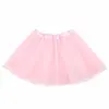 Comércio exterior atacado de roupas 40cm saia de dança para adultos saia tutu vestido de performance em gaze dura saia tutu de três camadas seis peças