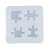 Molde de silicona para decoración de tartas, dulces, rompecabezas, bricolaje, con forma de estrella hueca de cinco puntas, molde para galletas de chocolate