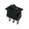 Suministro de Interruptor Basculante Kcd11 de Tres Pines y Dos Posiciones 10*15 Forma de Barco Interruptor Basculante de Alimentación Negro
