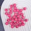Fábrica Amazon Cuentas Infantiles 10-20MM Cuentas de Madera de Color Cuentas de Madera Cuentas de Madera Cuentas Accesorios para Manualidades
