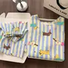 Novo Conjunto de Pijama Feminino de Algodão Nuvem Verão Manga Curta Gola Redonda Casual Plus Size Solto Roupa de Casa Feminina Peça Externa