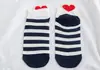 Calcetines tobilleros de estilo dulce y moderno para primavera, verano y otoño, calcetines para mujer con corazón tridimensional, calcetines con corazón en el talón, venta al por mayor de fábrica