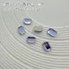 Rhinestones de Cristal Biselado de Fondo Plano Octagonal Rectangular de Colores para Uñas Decoración de Uñas DIY Accesorios Venta al por Mayor