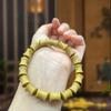 Pulseira de Sândalo Verde e Bambu Feminina Versátil Senso de Nicho Meninos Ascensão Ascensão Novo Estilo Chinês Pulseira Feminina Bem-Estar de Transmissão ao Vivo
