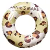 Boia de natação 120CM PVC boia de natação adulto boia de natação com encosto de airbag duplo boia de natação adulto boia de natação de airbag duplo