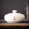 Cenicero de arcilla púrpura con tapa, a prueba de viento, estilo retro, para uso doméstico, decoración de sala de estar, evita la dispersión de cenizas, tamaño grande, multifuncional
