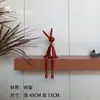 Figura de Conejo Minimalista Creativo de Orejas Largas para Sala de Estar, Mueble de TV, Recepción de Hotel, Mesa y Entrada