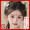 Adesivos de Sobrancelha para o Dia das Crianças Adesivos Faciais para o Dia das Crianças Meninas com Traje Antigo Doce Estilo Antigo Traje Chinês Cor Festiva Adesivos de Tatuagem à Prova d'Água