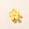 Presilha de Garra Flor Pétala 2,5cm Transfronteiriça Estilo Ins Ferramenta de Fixação de Rabo de Cavalo Alto Presilha de Garra Flor Verão Tamanho Pequeno Presilha de Tubarão