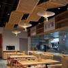 Lámpara de araña nórdica para restaurante, nueva lámpara de araña de diseño simple para bar, tienda, comercial, creativa, para té con leche y olla caliente.