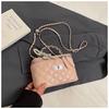 Bolso de Cadena Lingge para Mujer 2025 Nuevo Bolso Pequeño de Viaje a la Moda de Alta Gama para Hombro Cruzado Tipo Cubo