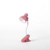 Nova Mini Luminária de Mesa Pequena Portátil com Clipe Luminária de Mesa Pequena Portátil Clipe de Livro Pequeno Luz Noturna com Rotação de Ângulo Livre e Dobra Livre